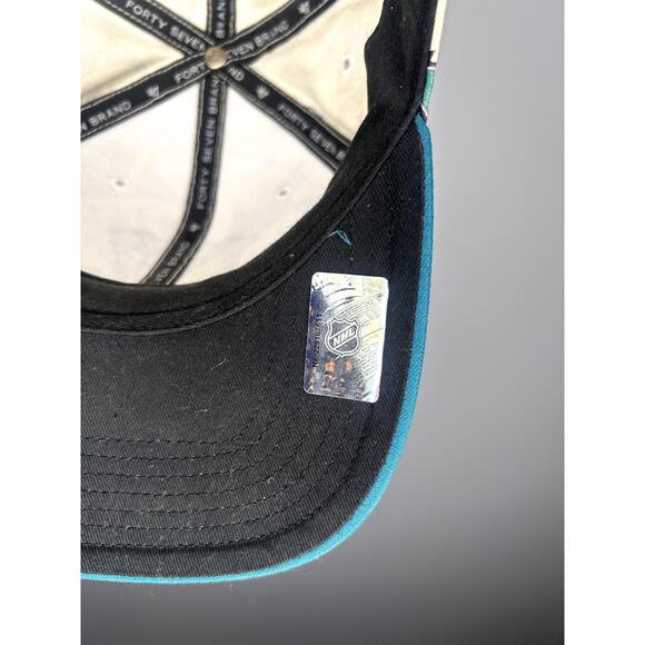 Vintage Anaheim Mighty Ducks NHL Hockey AOP Snapback Hat - Picture 6 of 8